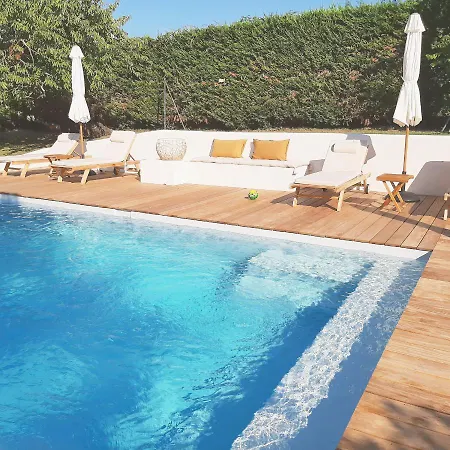 Vakantiehuis Longere Charentaise Restored With Private Heated Swimming Pool - Classified 5 * -